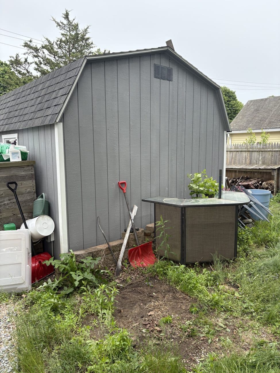 After: Appliance & Shed Cleanout · Central MA
